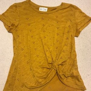Francescas yellow top